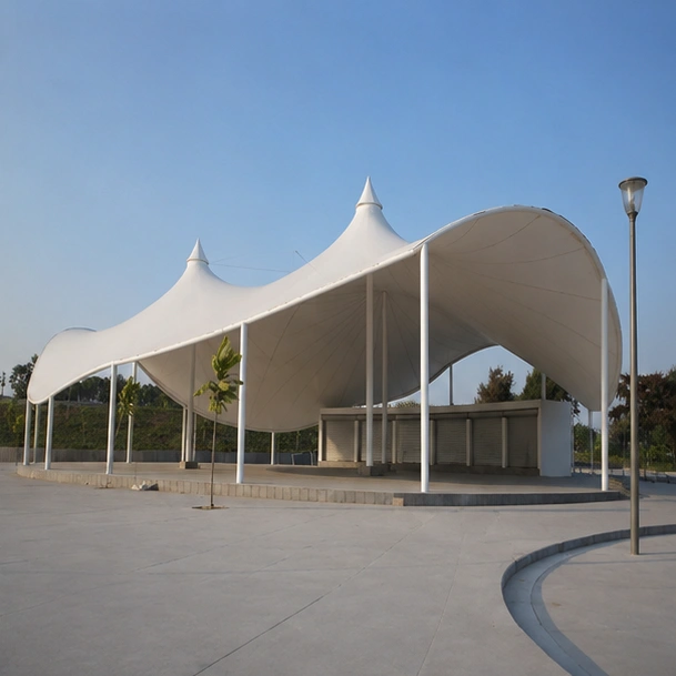 Swara Enterprises, Diu tensile structure, Ekra Decor &mdash; photograph 3